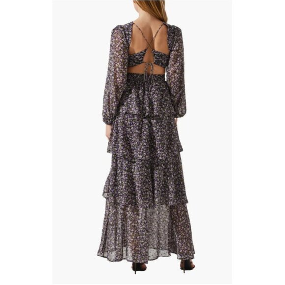 ASTR the Label Anora Floral Long Sleeve Dress Size: S NWT - Picture 5 of 6